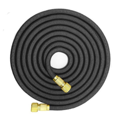 Expandable Garden Hose with 8-Pattern Spray Nozzle — 25 to 100FT