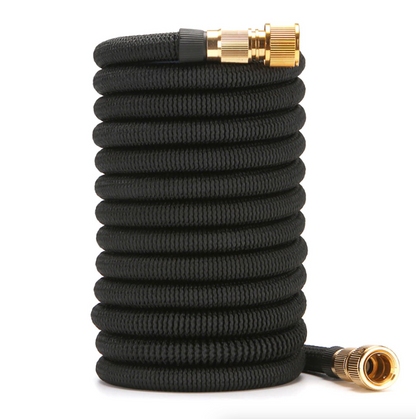 Expandable Garden Hose with 8-Pattern Spray Nozzle — 25 to 100FT